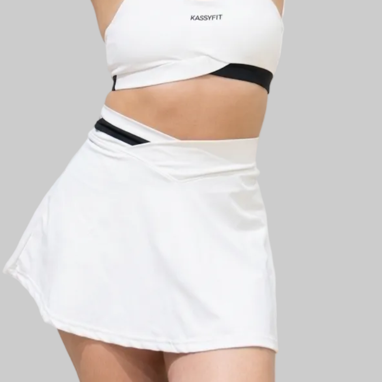 Falda Pantalón Cintura Asimétrica