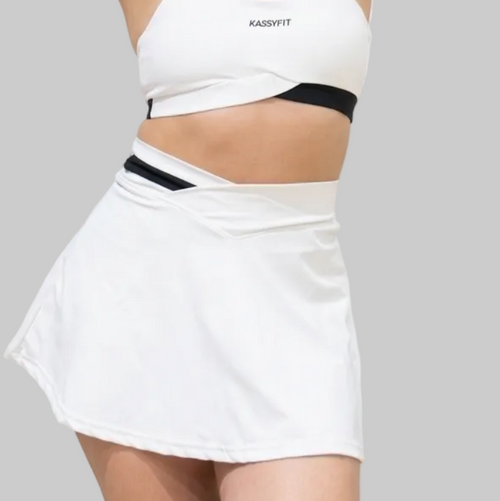 Falda Pantalón Cintura Asimétrica