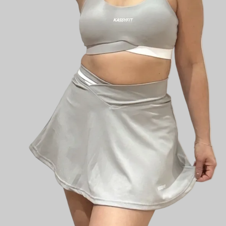 Falda Pantalón Cintura Asimétrica